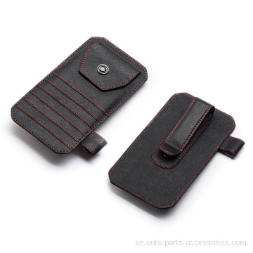 2021 Mini Solglas Holder Car Card Holder Multifunktionell